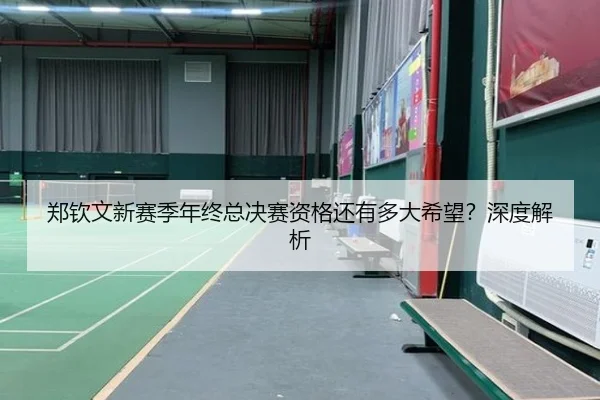 郑钦文新赛季年终总决赛资格还有多大希望？深度解析